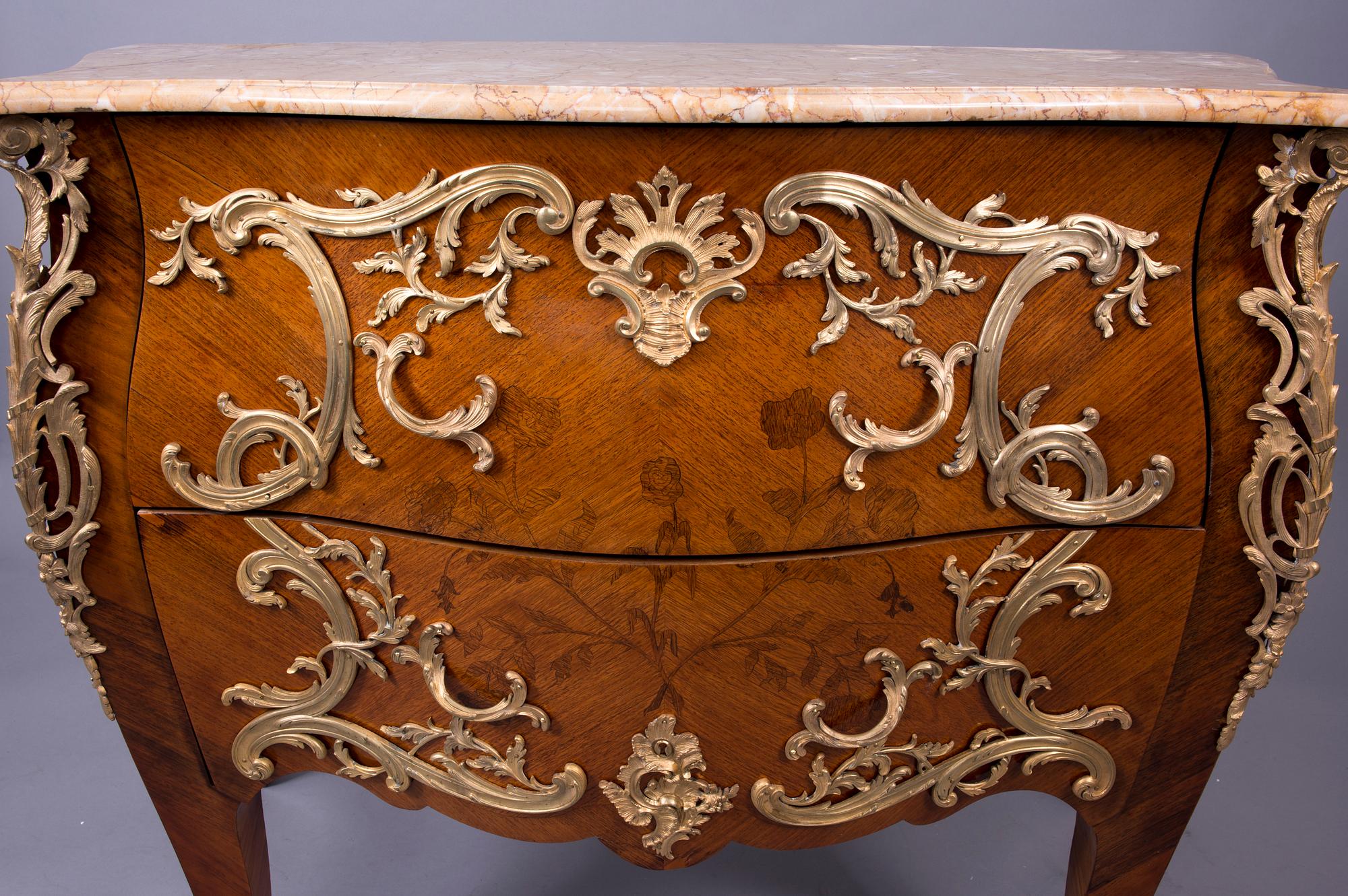 BYRÅ, Louis-XV-stil, Frankrike 1800-talets slut.