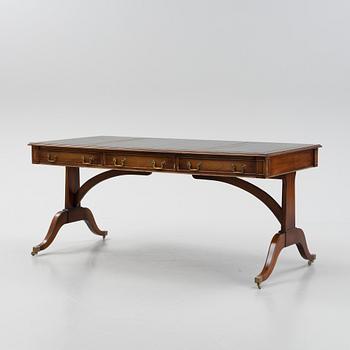 A Regency style library table, England, mid/second half of the 20th century.