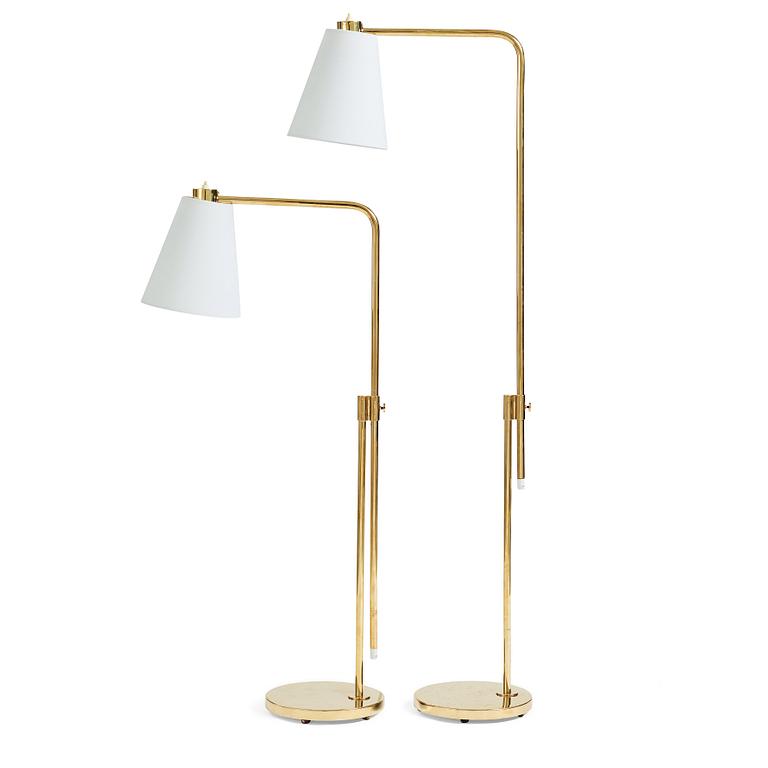 Nordiska Kompaniet, a pair of floor lamps, Sweden 1960's.