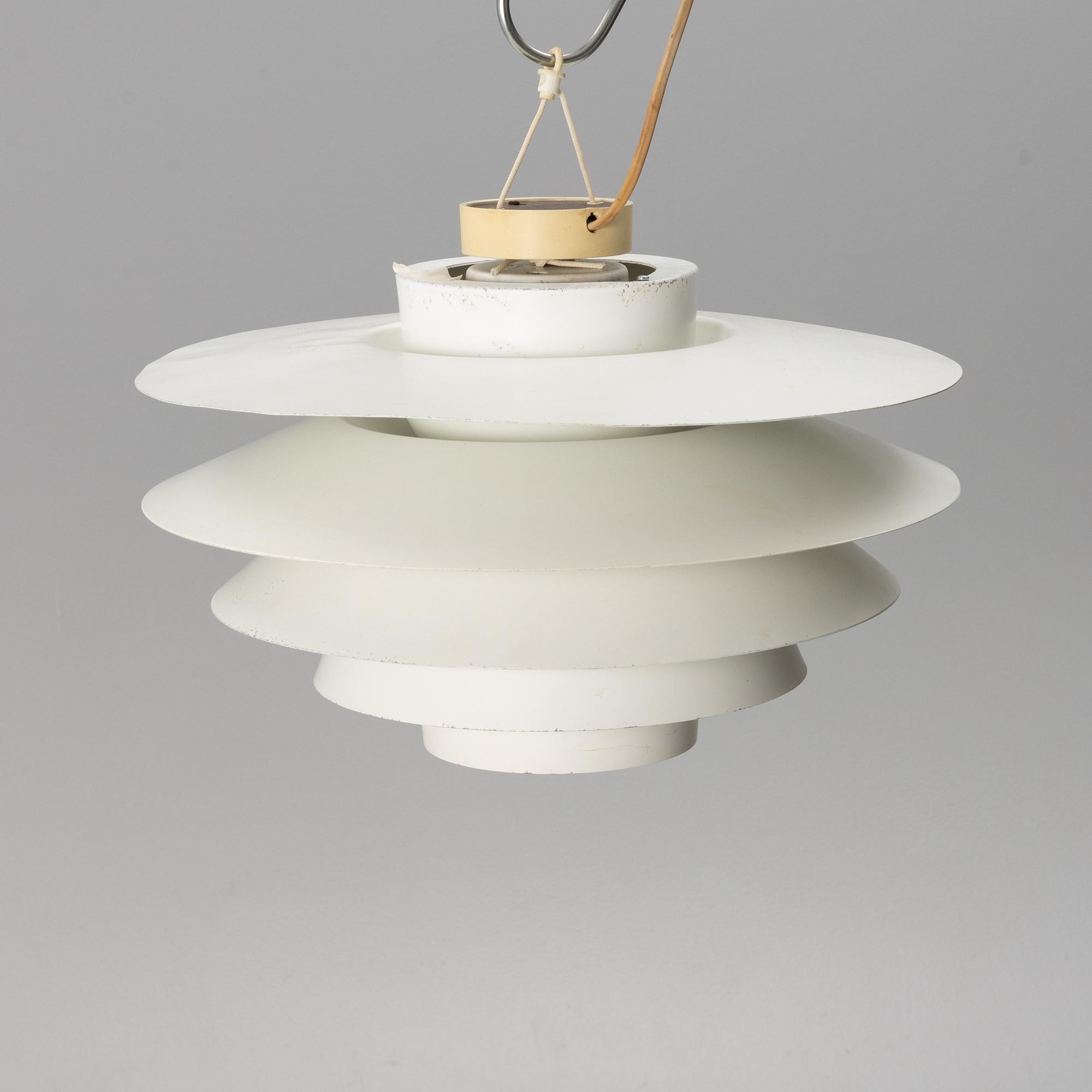 Sven Middleboe, a 'Verona' ceiling lamp, Fog & Mörup/Lyfa, Denmark, second half of the 20th Century.