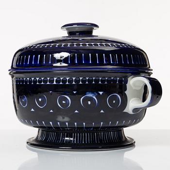 Ulla Procopé, terrin med lock, "Valencia", Arabia, Finland.