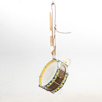 Military band drum, 20th century.