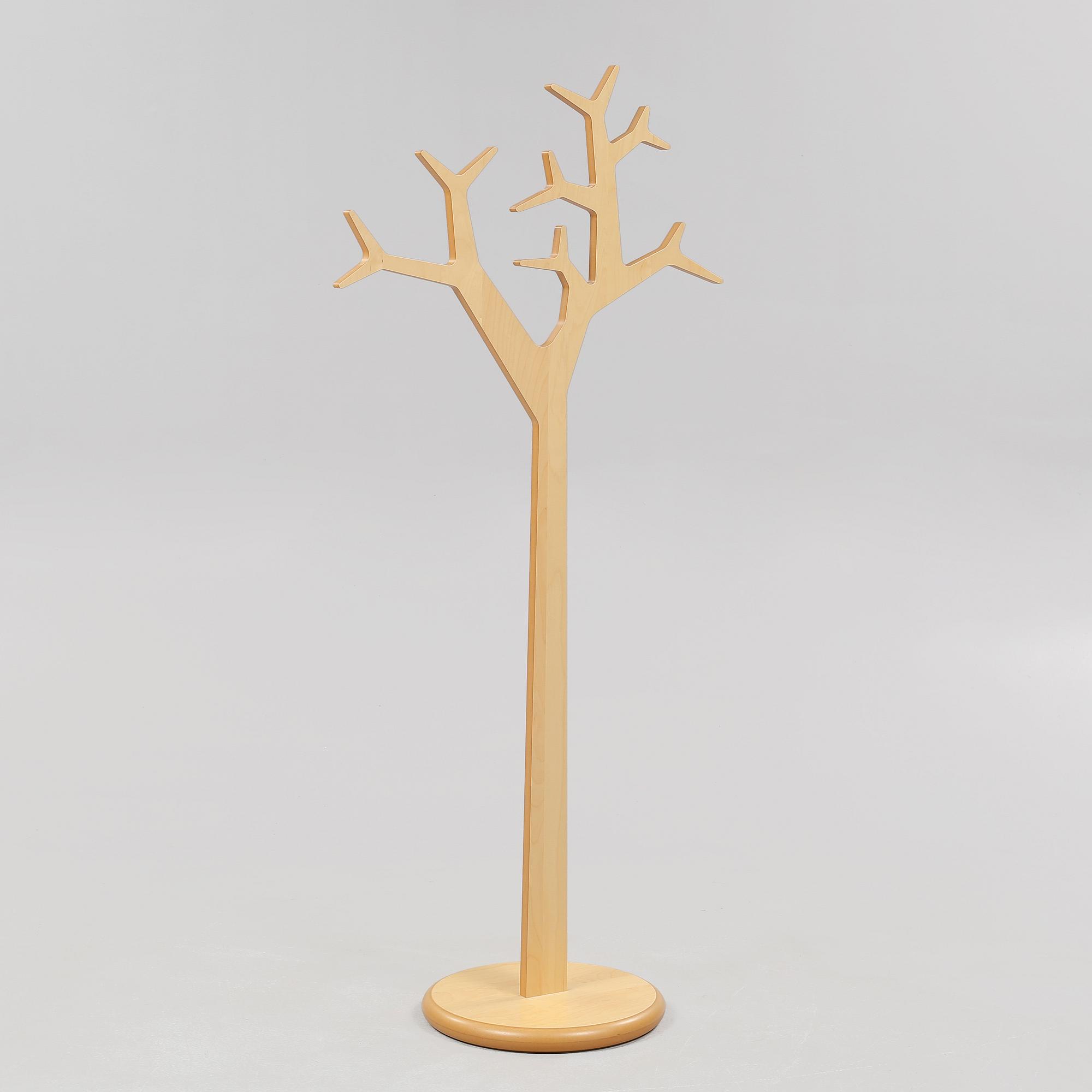 A coat hanger by Michael Young and Katrin Olina Petursdottir for Swedese, model "Tree", 21th century.