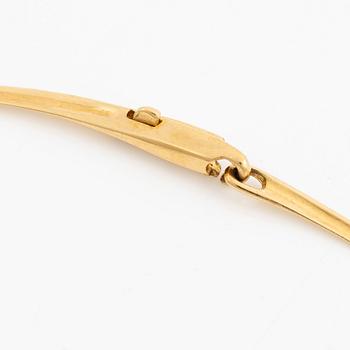 Lapponia, necklace 18K gold, Finland 1981. Design likely by Björn Weckström.