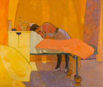 Gordon Stewart Cameron, oil on canvas, signed.