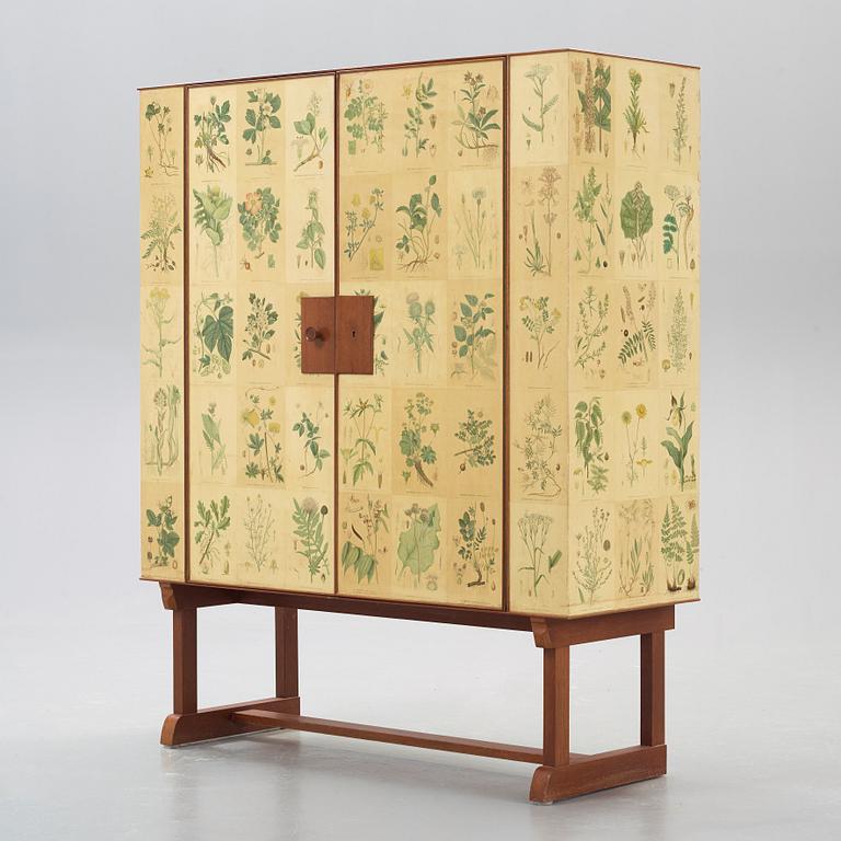 A Josef Frank 'Flora' cabinet, by Svenskt Tenn, model 852.