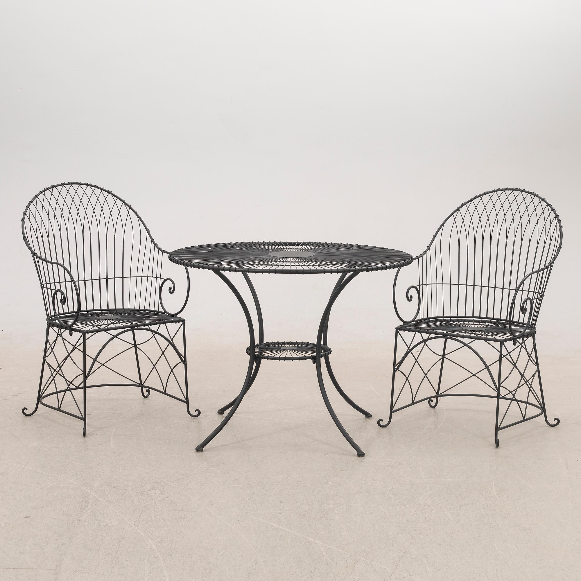 Garden group, 3 pieces.