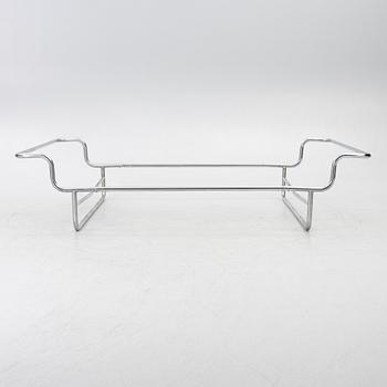 Bruno Mathsson, a chrom-plated bedframe, 'Ulla', DUX, Sweden, 1970's.