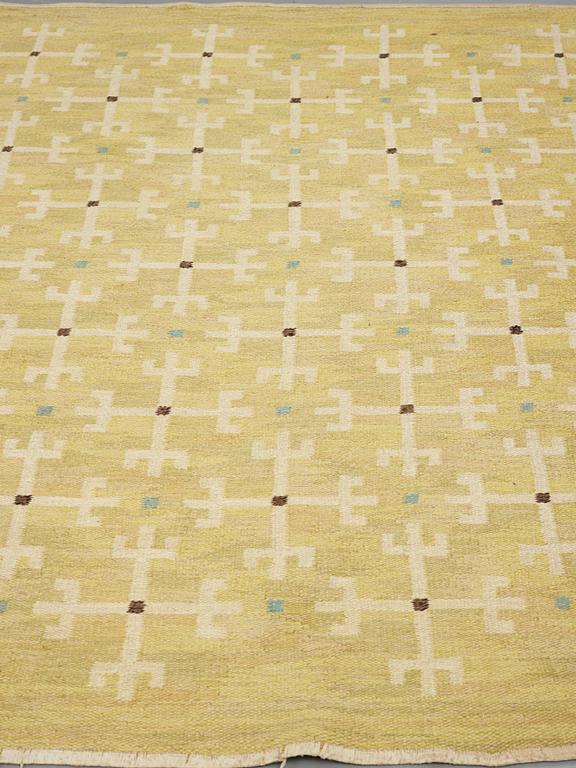 Sigvard Bernadotte, Matta, rölakan, ca 232-235 x 166-172,5 cm, signerad SB.