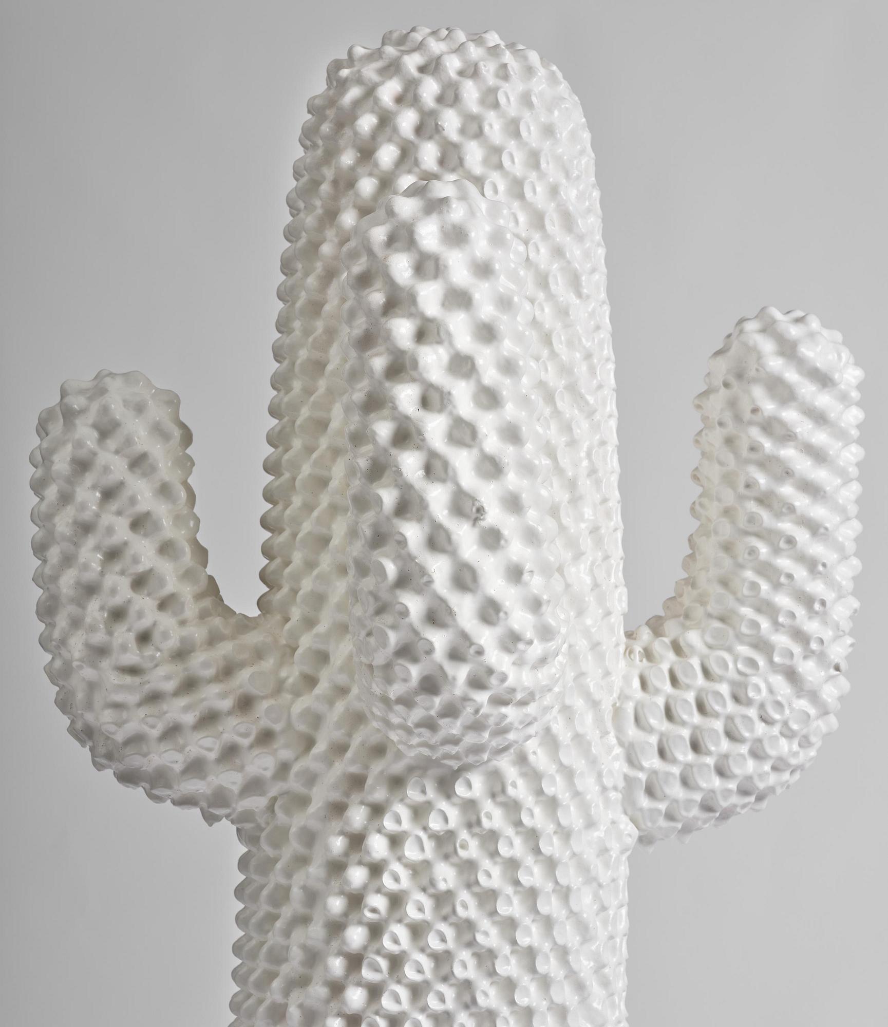 Guido Drocco & Franco Mello, a "Cactus" (Biancocactus) coat hanger/sculpture, ed. 96/250, Gufram, Italy, post 2018.