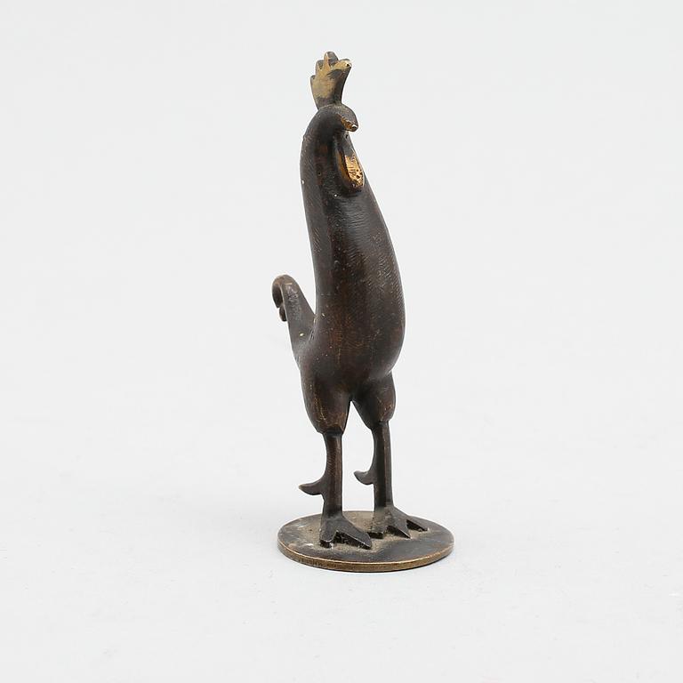 SIGILL, brons, Karl Hagenauer, Hagenauer Werkstätte, Wien, 1900-talets första hälft.