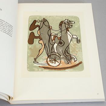 KONSTBÖCKER, 2 stycken, Max Ernst och Georges Braque.