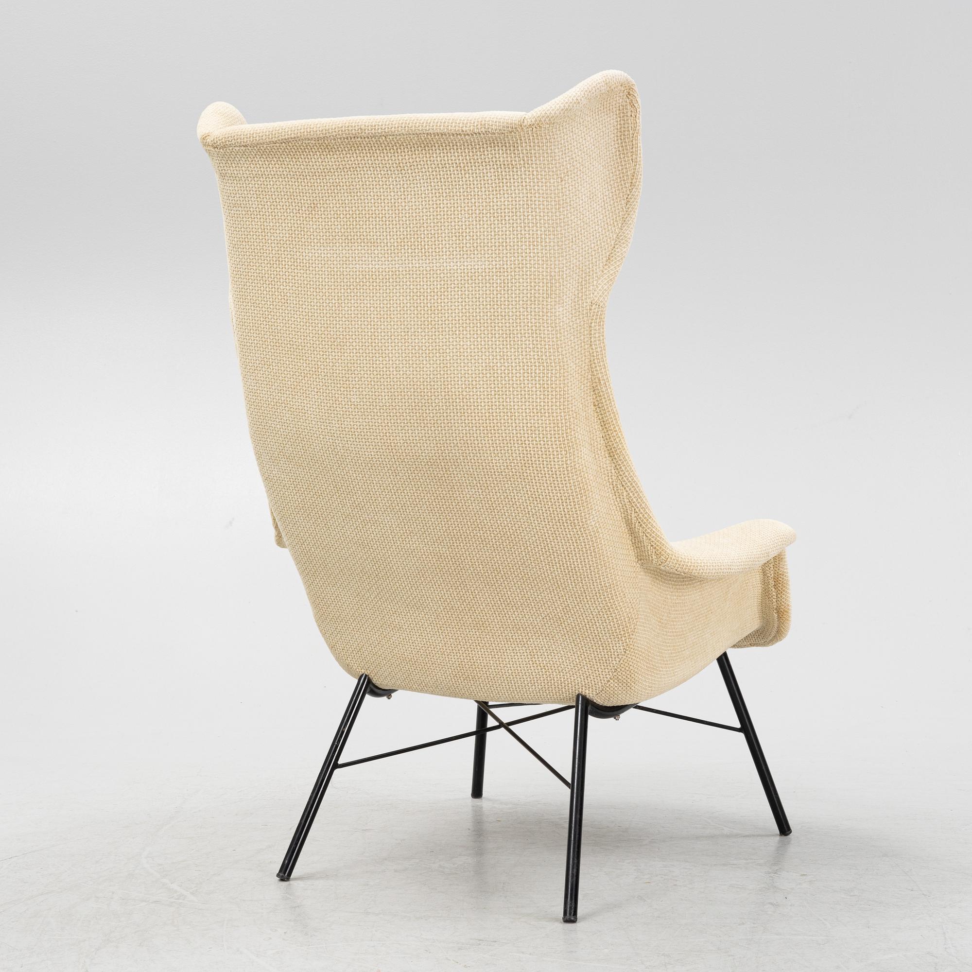 Miroslav Navratil, a 1950's armchair, Czechoslovakia.