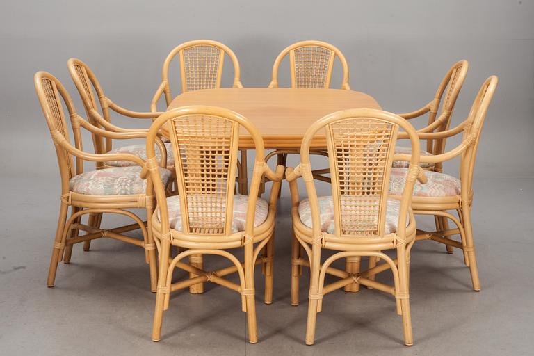 MATGRUPP, 10 delar, rotting, 1980-tal.