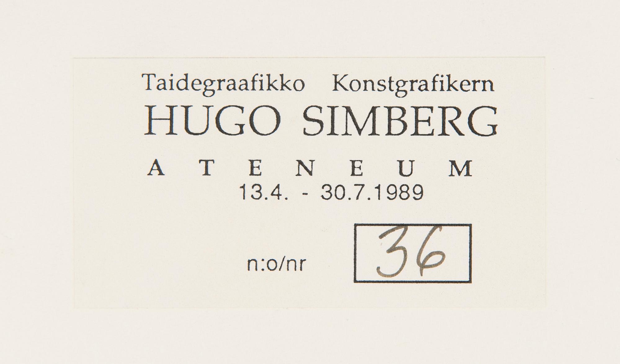 Hugo Simberg, "Huivi Päässä".