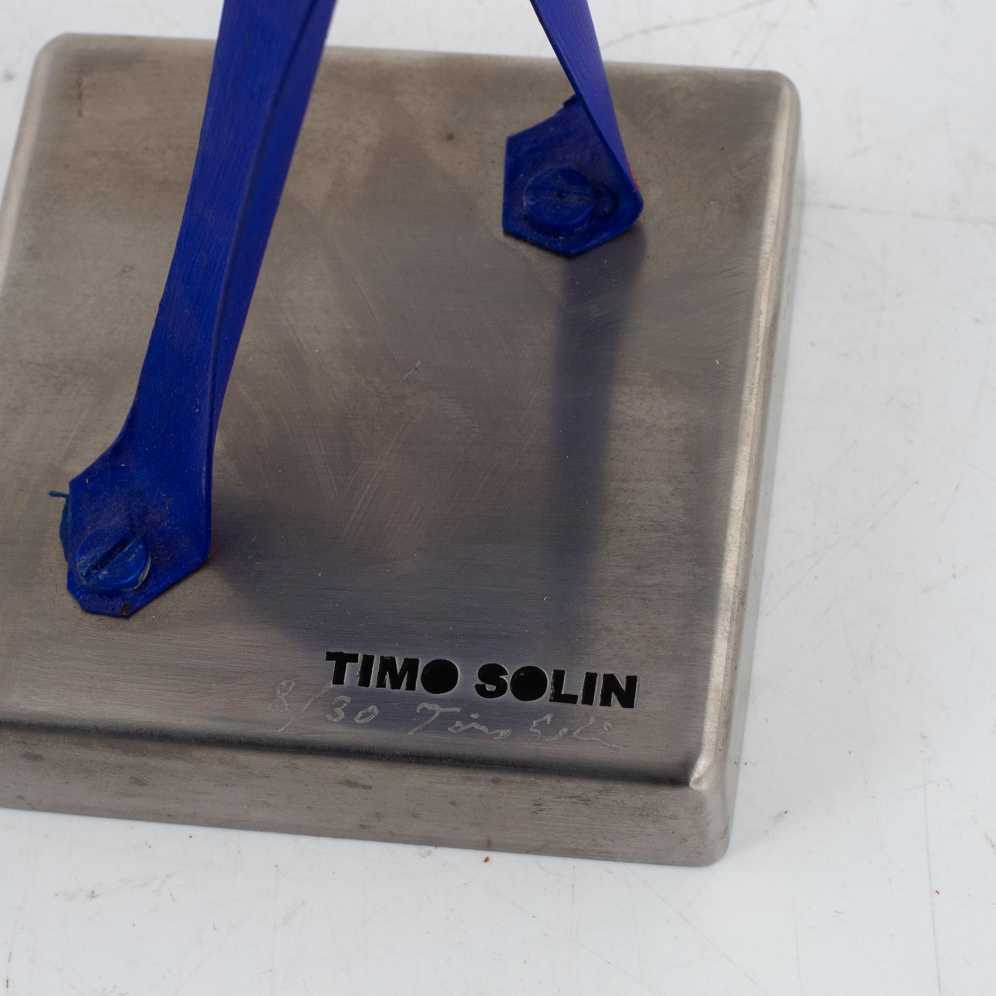 Timo Solin, "Amazon blå".