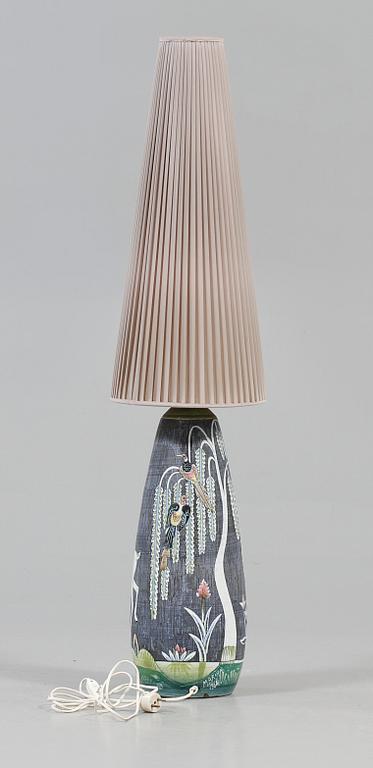 GOLVLAMPA, lergods, Marian Zawadsky, Tilgman, 1964.