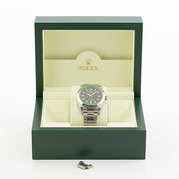 Rolex, Milgauss, armbandsur, 40 mm.