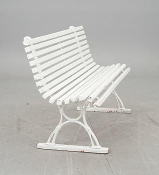 TRÄDGÅRDSSOFFA, 1900-talets början.