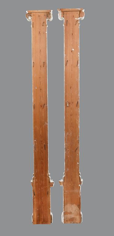 PILASTRAR, 1 par, omkring år 1900.