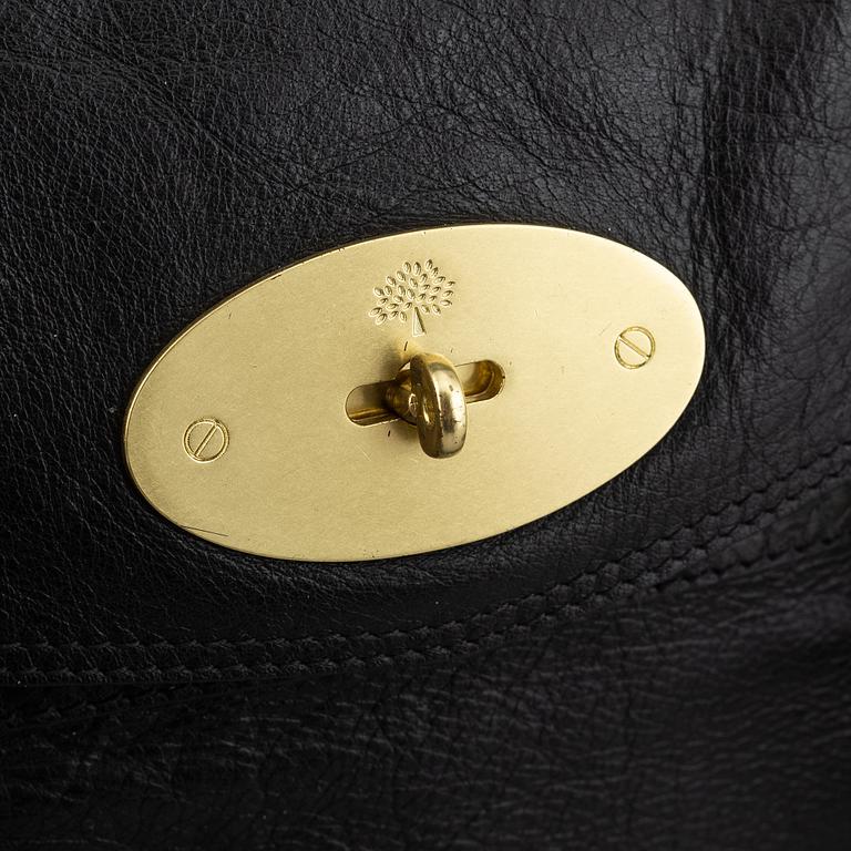 Mulberry, a black leather 'Alexa' bag.