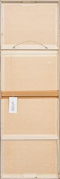William Tillyer, silk screen print signerat 76 47/100.