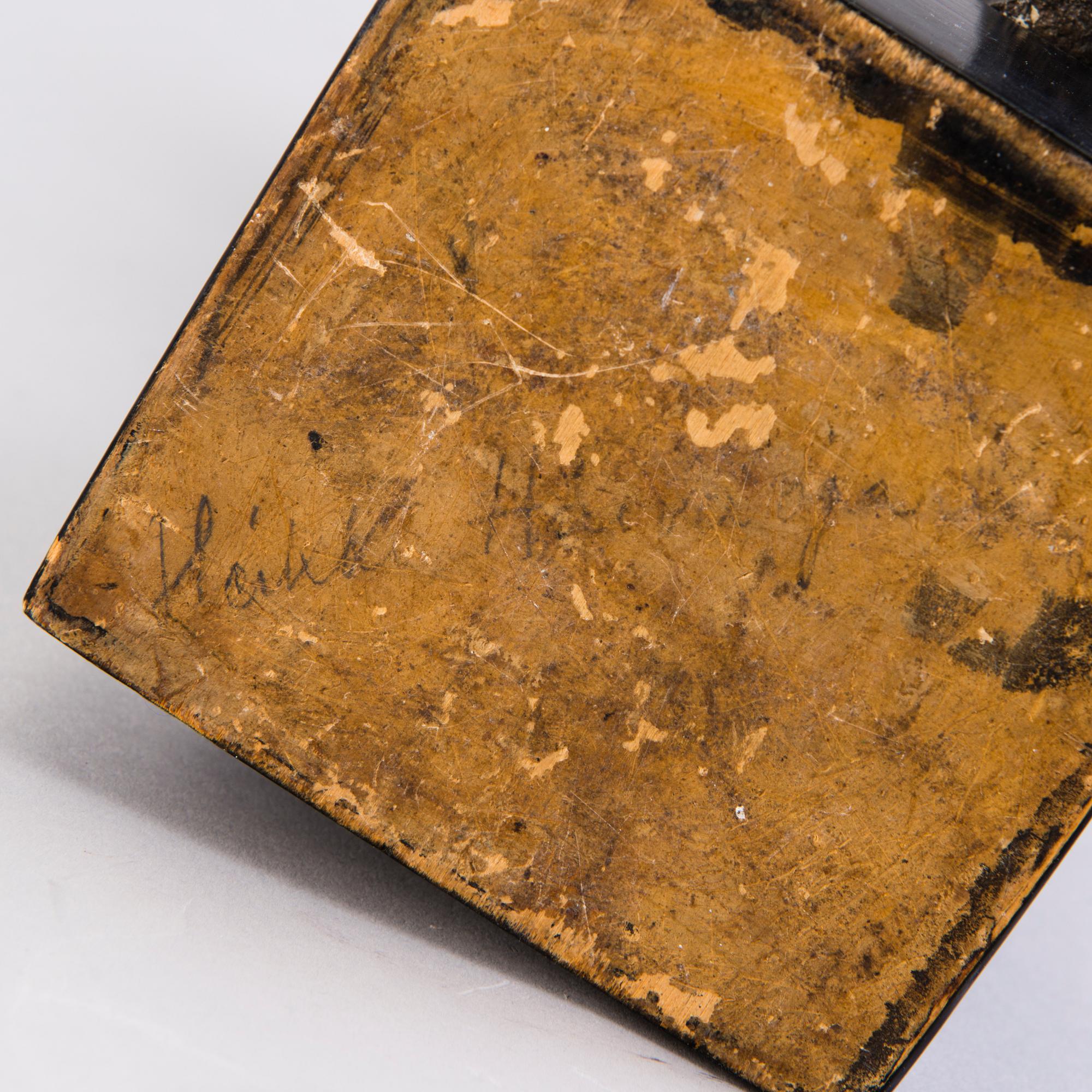 HEIKKI HÄIVÄOJA, veistos, pronssia, signeerattu.