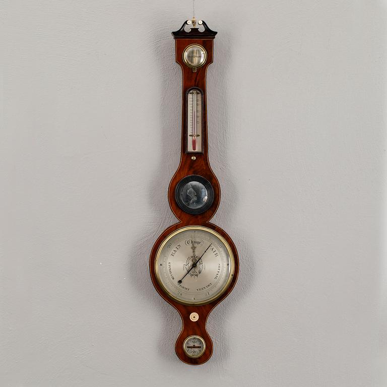BAROMETER, England, 1800-tal.