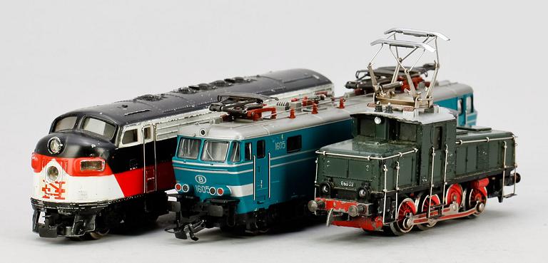 PARTI LOK, "3062", "CE 800", "3152", Märklin, 1900-talets andra hälft.