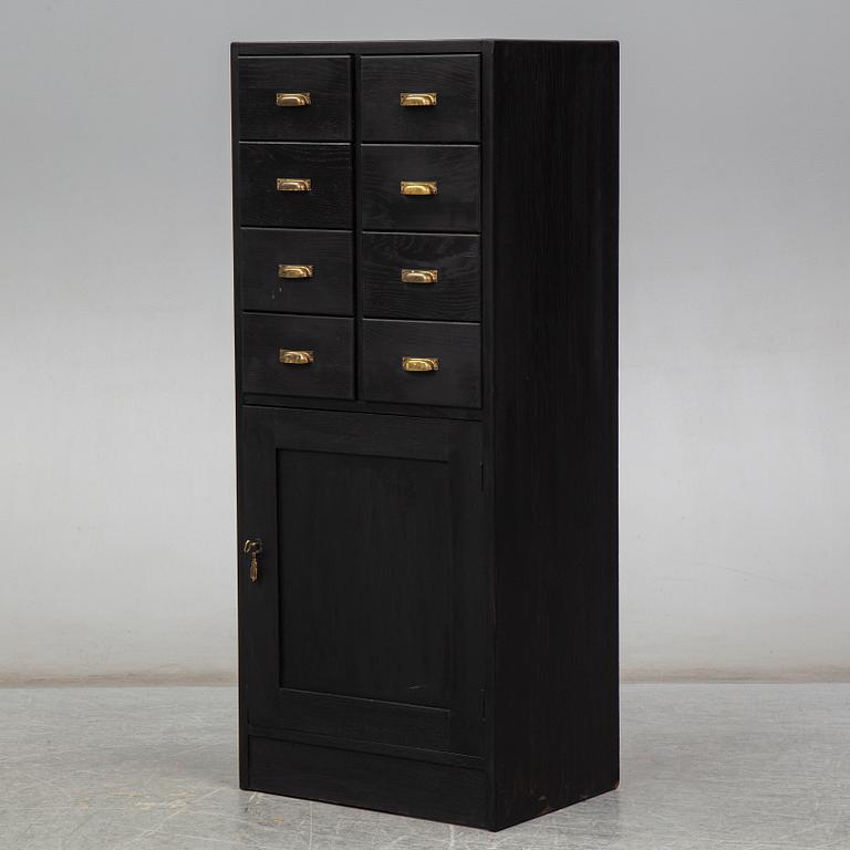 An early 20th century archive cabinet.