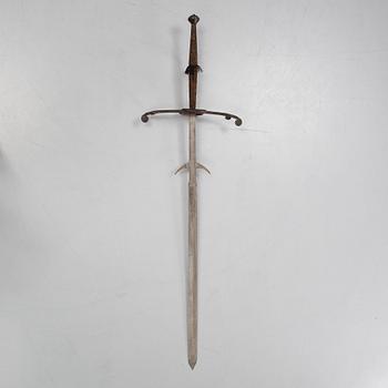A two-hand sword, end of the 19th Century.