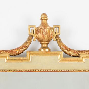 Spegel, Stockholmsarbete, sent 1700-tal, Gustaviansk.