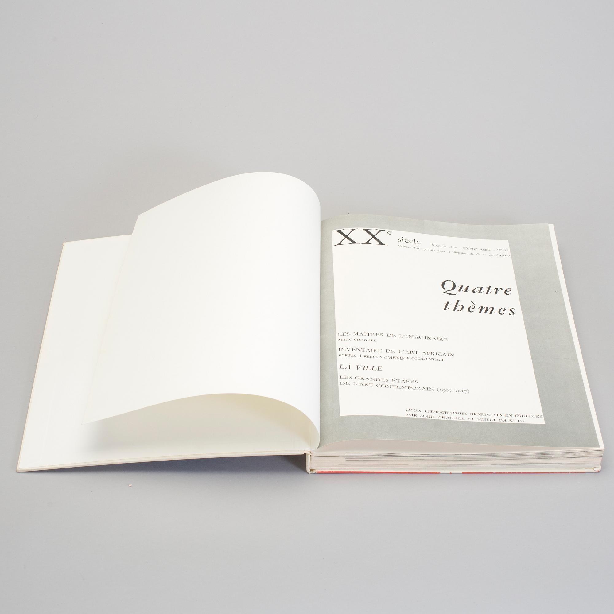 BOK, "4 THEMES: CHAGALL, PORTES D'AFRIQUE, LA VILLE, 1907-1917". XXe siècle, 1966.