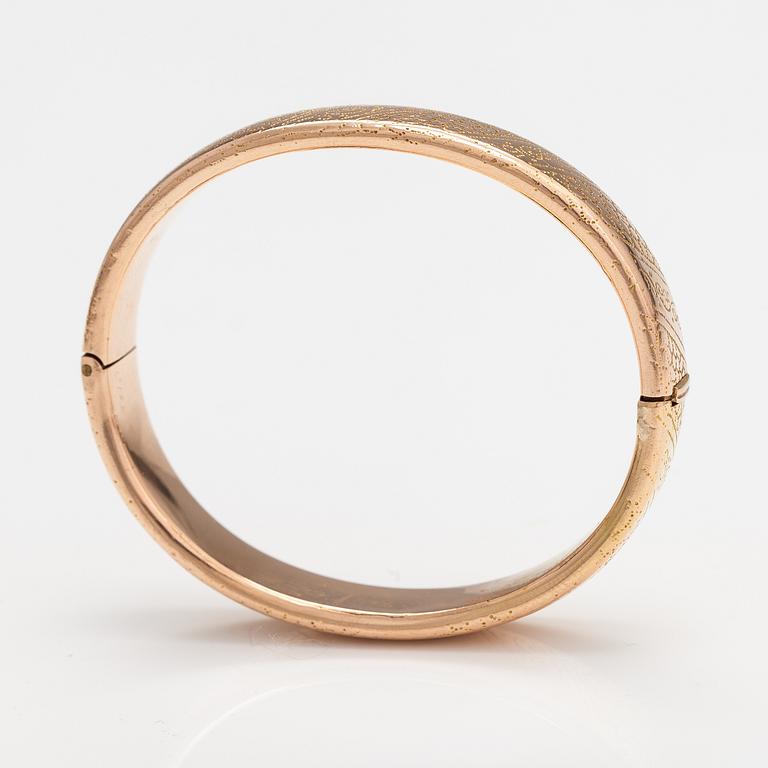 Alexander Edvard Tillander, Rannekoru, 14K kultaa. Pietari, vuosisadan vaihde 1800/1900.