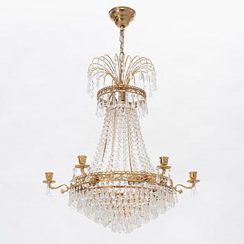Chandelier, late 20th century.