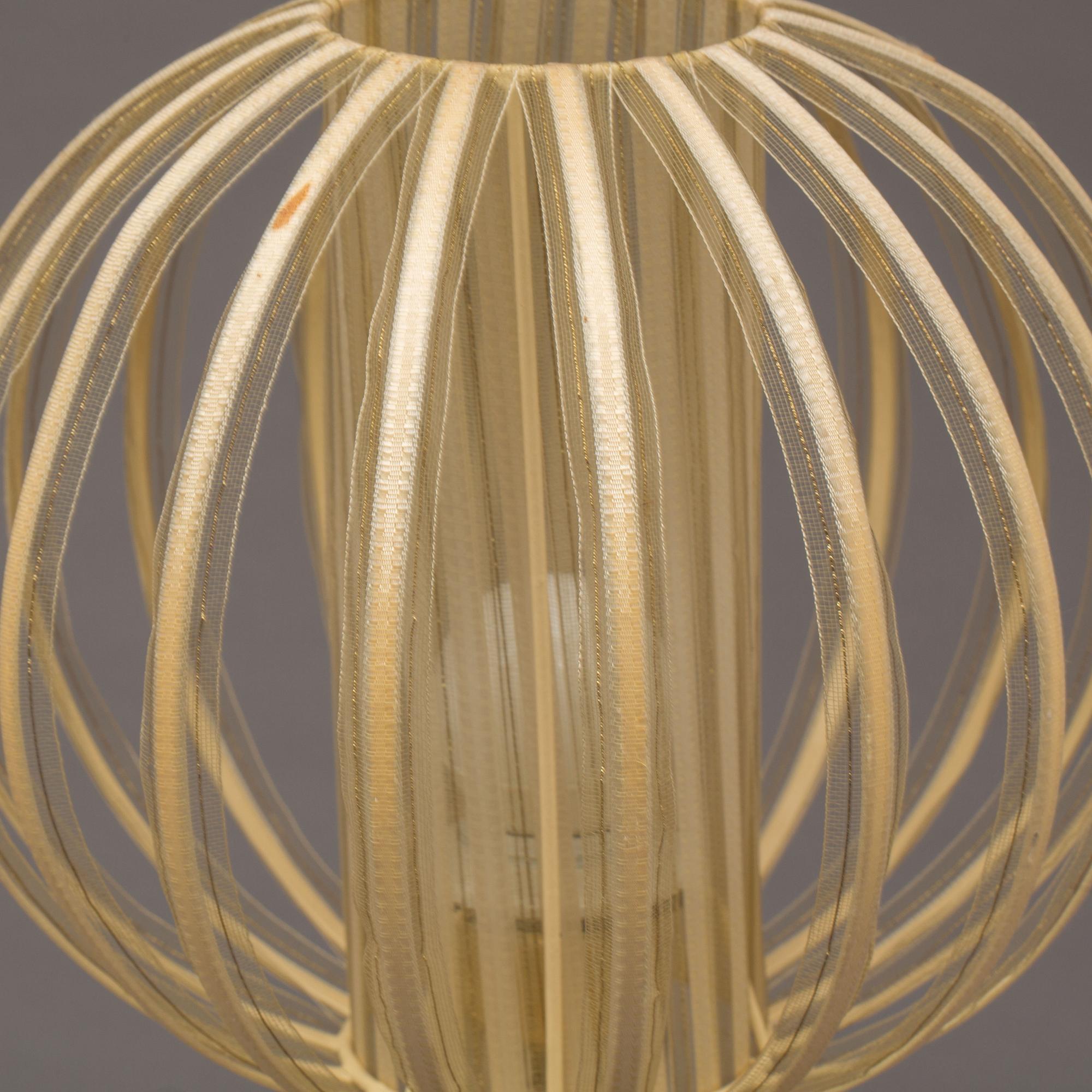 BORDSLAMPA, 1900-talets andra hälft.
