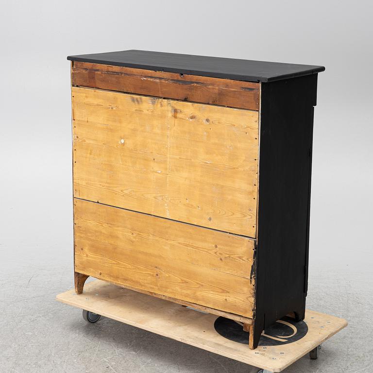 A 19th century cabinet, Sweden.