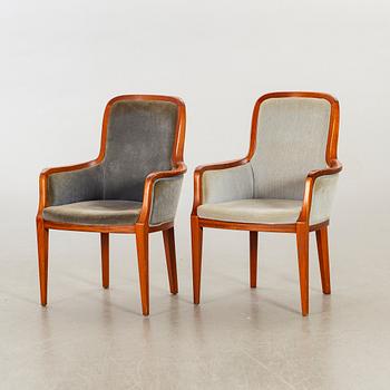 A PAIR OFOLOF PIRA MID 20TH CENTURY ARMCHAIRS.