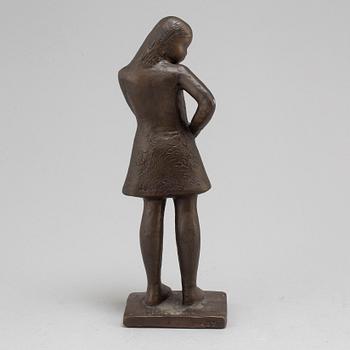 LISA LARSON, skulptur, brons, signerad och numrerad No 487.