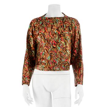 392. MARNI, a multicolored patterned jacket, size 42.