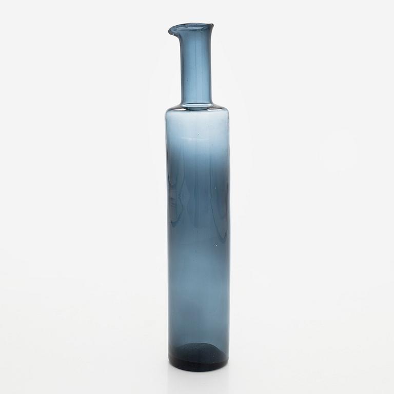 Nanny Still, a glass bottle, model 1734, signed Nanny Still Riihimäen Lasi O.Y.