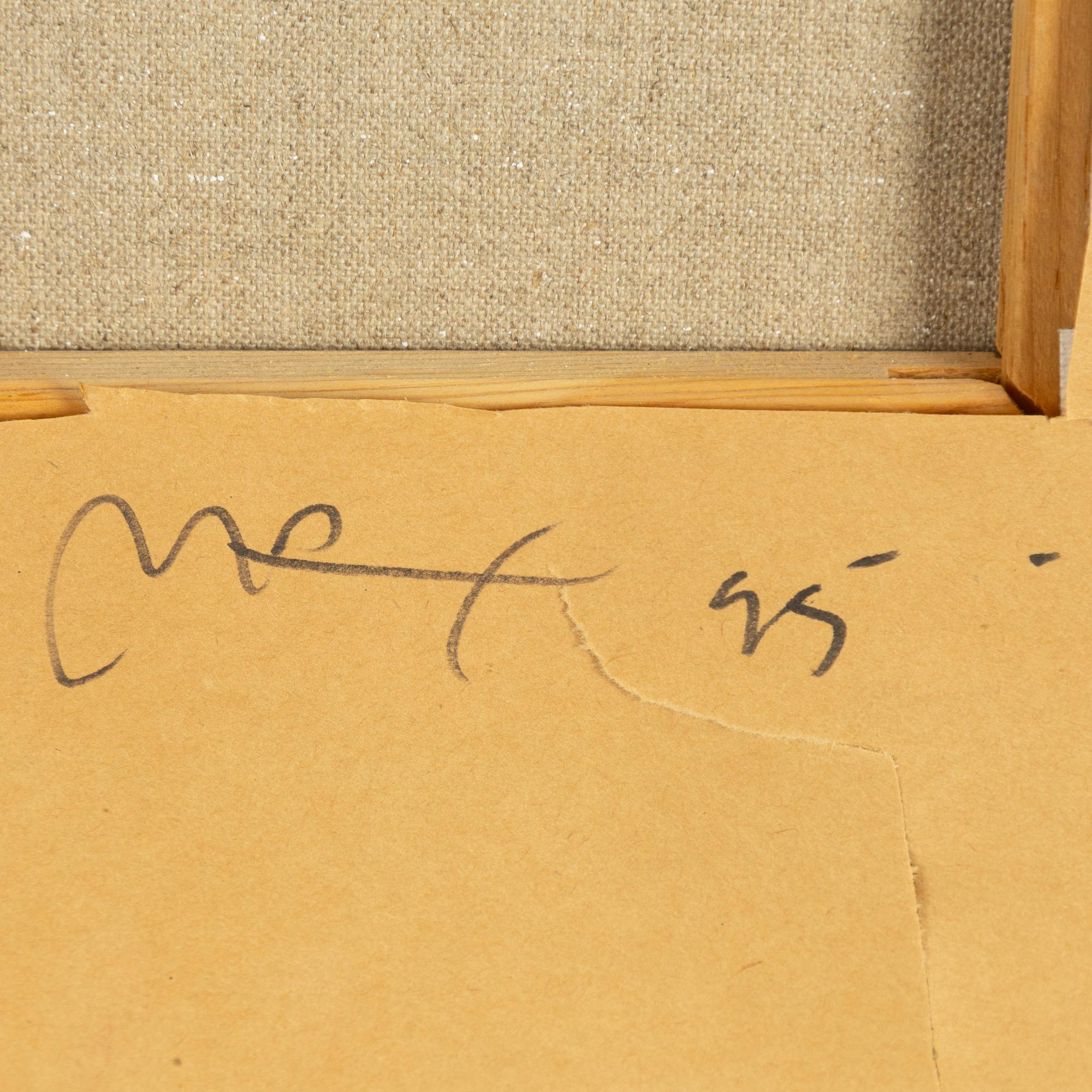 Peter Max, "Umbrella man 1".