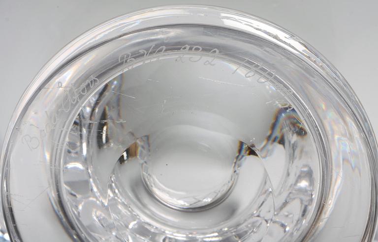 SKÅL, glas, Bertil Vallien, Boda Åfors.
