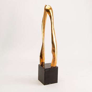 Tommy Berglund, a bronze sculpture signed and dated 1991.