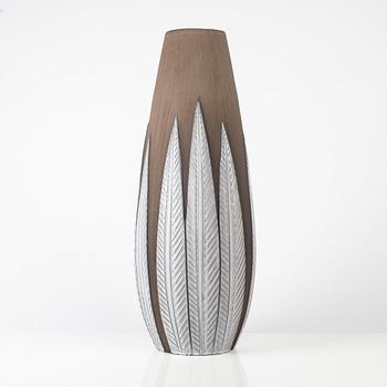 Anna-Lisa Thomson, an earthenware floor vase, "Paprika", Upsala-Ekeby, Sweden.
