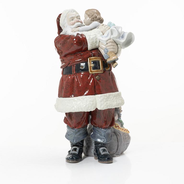 José Santaeulalia, figurin, "Santa, I've Been Good!", Lladró, Spanien.