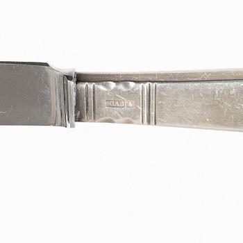 Jacob Ängman, bestickservis, 61 delar, silver, "Rosenholm", GAB, Eskilstuna, 1975-80.