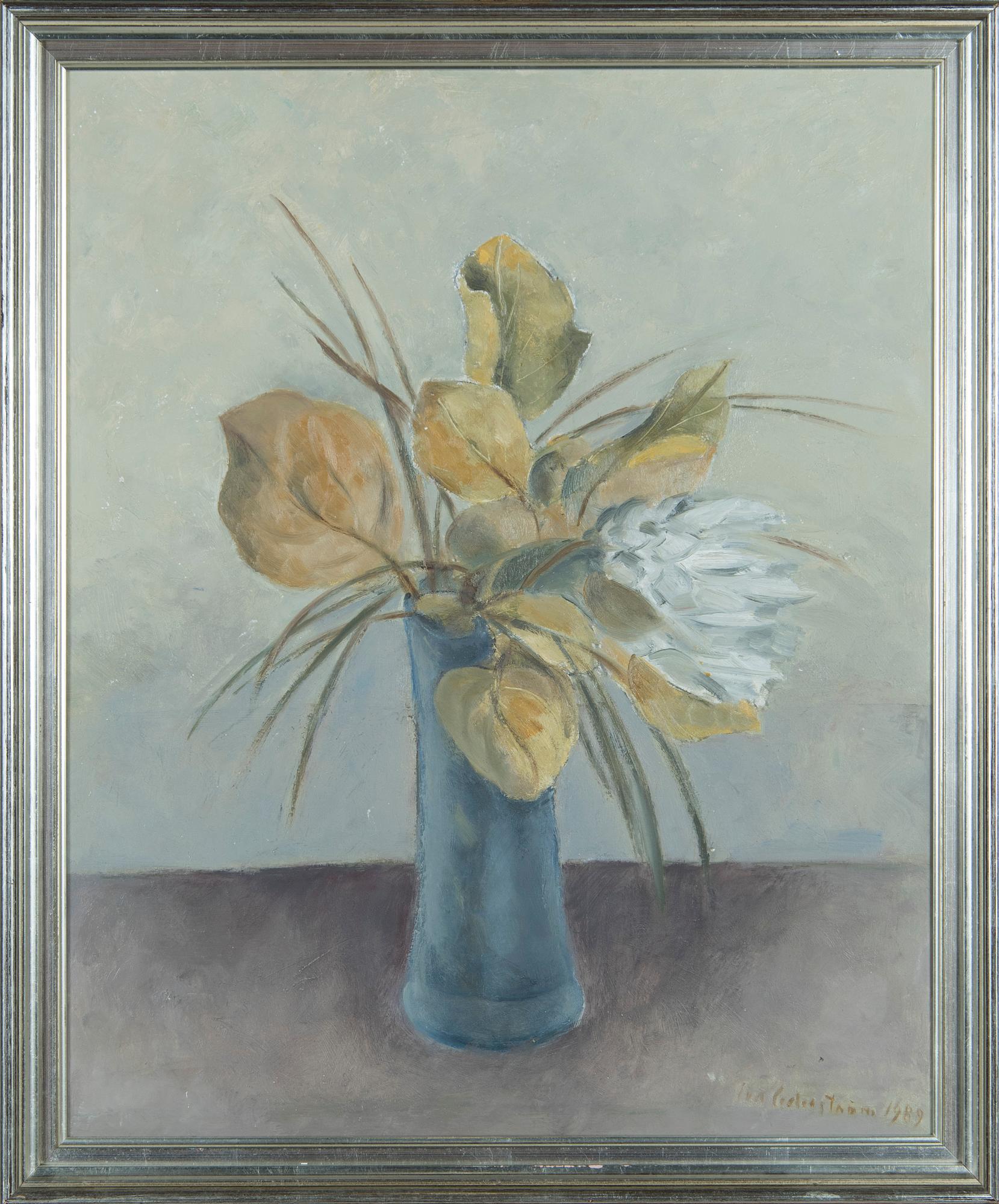 Eva Cederström, Blommor i vas.