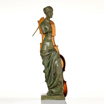 Arman, "Venus et violoncelle".