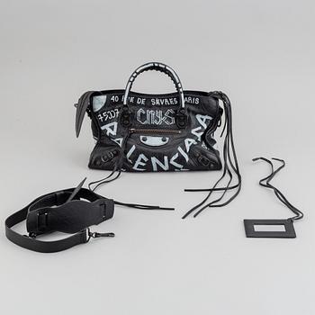 BALENCIAGA, "Grafitti City Bag",